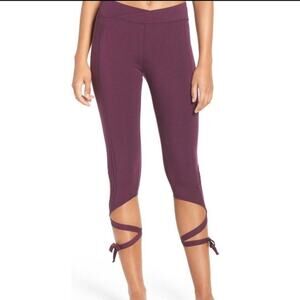 Free People Movement Turnout Wrap Leggings Purple Women's Size Extra Small